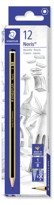 Produktbild von Staedtler Noris Bleistifte 12 Stück, Härtegrad B