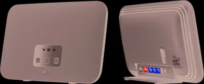 Produktbild von Telekom Speedport Smart 4, Wi-Fi 6 (802.11ax), Dual-Band (2,4 GHz/5 GHz), Ethernet/LAN, VDSL, Schwarz, Tabletop-Router