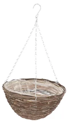 Produktbild von Esschert Design BPH221, Holz, Weiden, Eisen, Korb, Einfarbig, Innen & Außen, Rund