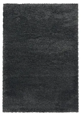 Produktbild von Hochflor Teppich Francesca rechteckig, Farbe: Grau, Größe:160x230 cm