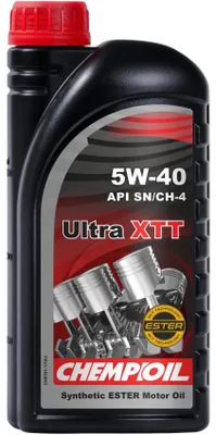 Produktbild von CHEMPIOIL Ultra XTT für 5W-40 1 Liter Motoröl Motorenöl 229.3 229.5 505 00 502 00 A40 RN0700 RN0710 226.5 Longlife-01 PSA B71 2296 9.55535-H2 Öl