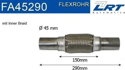 Produktbild von LRT FA45290 Flexrohr Abgasanlage Auspuffrohr