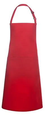 Produktbild von Karlowsky - Latzschürze "Basic", Tasche LT4283 (Einheitsgröße) (Rot)