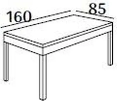 Image de Table de salle à manger en bois et 4 chaises avec siège rembourré et banc pour la salle à manger