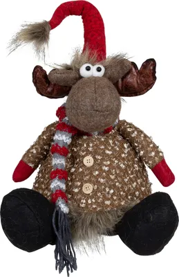 Produktbild von Elch 36cm (48cm) Dekofigur Weihnachten