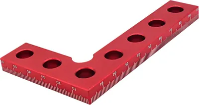 Produktbild von Positionierwinkel aus Aluminiumlegierung für Holzbearbeitung, 90-Grad-Winkelmesswerkzeug, Tischler-L-Lineal
