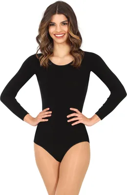 Produktbild von Langarm-Body für Damen schwarz - L (42-44)