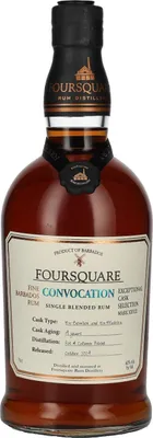 Produktbild von Foursquare 14 Years Old CONVOCATION Single Blended Rum 62% Vol. 0,7l