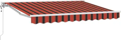 Image de Armature de store orange et noire 250 x 200 cm