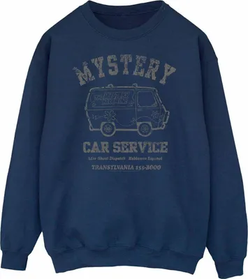Produktbild von Scooby Doo - Sweatshirt für Herren BI2012 (L) (Marineblau)