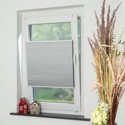Produktbild von Wabenplissee zur Verdunkelung – blickdicht, wärmeisolierend, stufenlos einstellbar, einfache Montage, Breite: 75 cm, Höhe: 210 cm, weiß