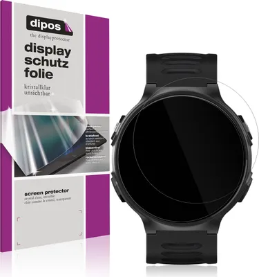 Produktbild von 6x Schutzfolie für Kiprun GPS 500 Coros klar Displayschutzfolie Folie Display Schutz dipos
