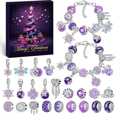 Image de Calendrier de l'Avent 2026 : Bijoux pour femmes - Calendrier de Noël : bijoux, cadeau pour filles, enfants et adolescents