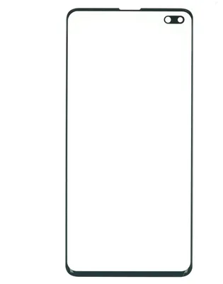 Produktbild von Samsung Galaxy S10+ SM-G975F Displayglas , schwarz