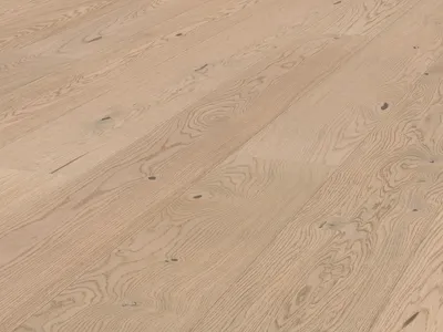 Produktbild von 2,772 m² | Holzboden Natureflex HD 100 Eiche lebhaft cremeweiß 20014 Landhausdiele