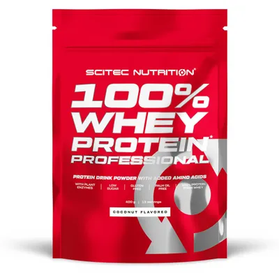 Produktbild von Scitec Nutrition 100% Whey Protein Professional 400g Kokosnuss