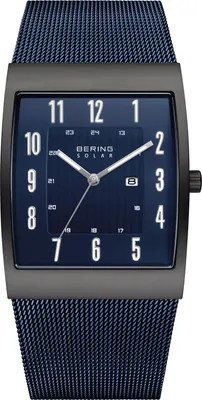 Produktbild von Bering 16433-327 Herren-Armbanduhr, Edelstahl-Gehäuse, Metall-Armband, Solarbetrieb