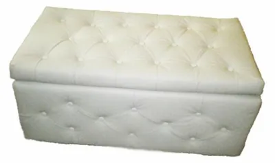 Immagine prodotto di Pouf Chesterfield Pouf da salotto Pouf ottomano Divano in pelle Tessuto CHESTER17
