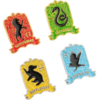 Zdjęcie produktu dla Zestaw przypinek Erik Editors Harry Potter Hogwart, jeden rozmiar