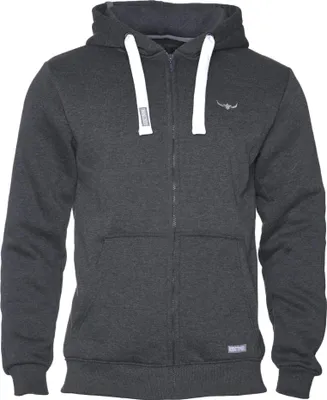 Produktbild von ROCK-IT Apparel Herren Premium Kapuzenjacke mit Reißverschluss, Größen S-5XL Dark Heather XL