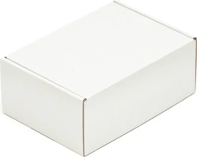 Produktbild von 20 Faltschachteln 220 x 160 x 90 mm Post Versandkartons Wellpappe Kartons weiß