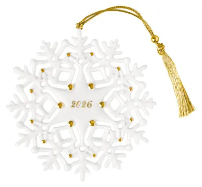 Obrázek produktu pro Villeroy & Boch Ornament Schneeflocke 2026 – Vánoční klasika