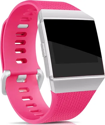 Produktbild von Conie Ersatz Armband passend für die Fitbit Ionic Größe S Universal Material TPU Silikon Premium Sport Uhrenarmband in Pink