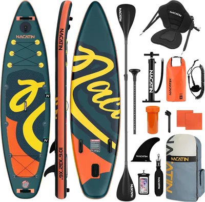 Obrázek produktu pro Nafukovací paddleboard (oranžová barva)