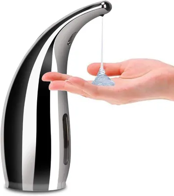 Produktbild von Automatischer Seifenspender 300 Ml, Berührungslos Mit Infrarotsensor, Für Bad Und Küche