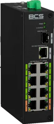 Productafbeelding van Switch PoE BCS LINE BCS-L-SP08E01G-1SFP(2)