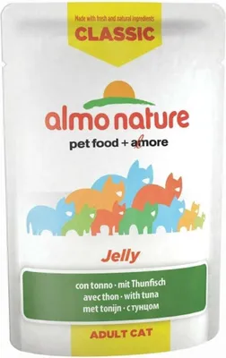 Produktbild von Almo Nature 8001154124750, Adult, Thunfisch, 55 g, Ohne künstliche Farbstoffe