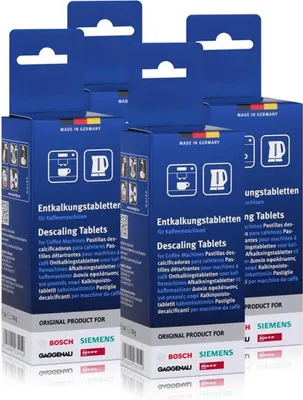 Produktbild von 4x Entkalkertabletten von Bosch Siemens NeffEntkalkung von Kaffeevollautomaten
