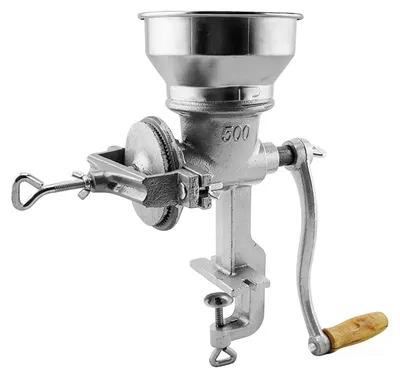Produktbild von Manuelle Gewürzmühle Handmühle – Robust, Einstellbar, Für Mais, Malz, Schrot, Kaffee, Mohn, Nüsse & Korn, Ideal für Küche & Backen
