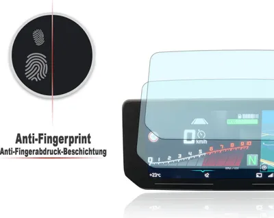 Produktbild von Tachoschutzfolie Displayschutzfolie passend für BMW CE 04 2022+ 2x Anti Glare