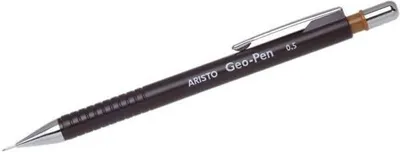 Image de Aristo Stylo à mines fines Geo-Pen noir 0,5 mm avec guide de mine à ressort