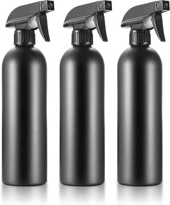 Image de Shampoing pour plantes 500 ml - Lot de 3 - Pour les plantes et les cheveux - Flacon noir