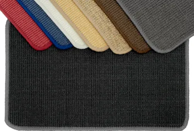 Produktbild von Primaflor Sisalteppich SISALLUX - Schwarz - 160x200cm - Gekettelter unifarbener Wohnteppich - Teppich-Läufer aus Naturfaser