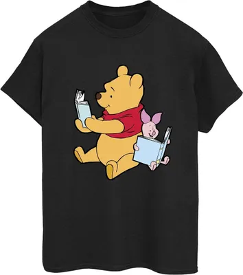 Image de Winnie l'ourson - T-shirt pour femme BI53684 (XXL) (Noir)