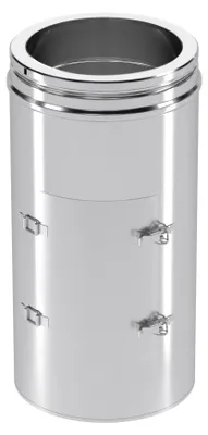 Produktbild von Ø 200 mm Schiedel ICS Rohrelement 500 mm mit Kugelfang