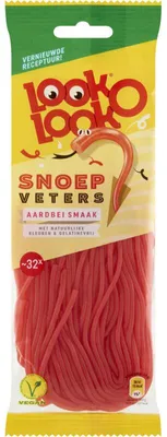 Obrázok produktu pre Look o Look Veters Jahoda 125 g – sladké sladké drievko s príchuťou jahôd
