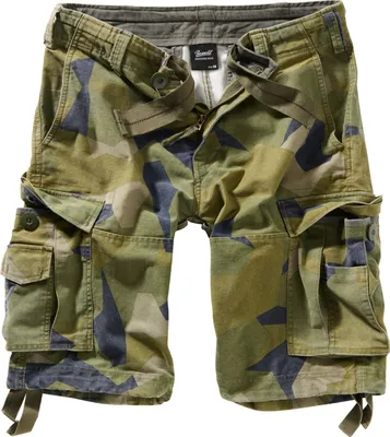Zdjęcie produktu dla Brandit VINTAGE Outdoor Cargo Army Shorts swedish camo - 5XL