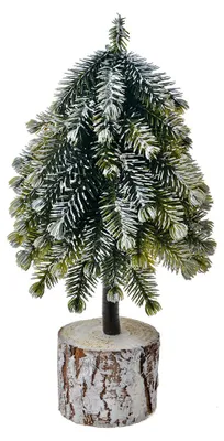 Obrázok produktu pre Clayre & Eef Vianočná dekorácia Vianočný stromček 11x11x25 cm zelený plast
