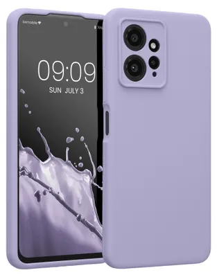 Produktbild von kwmobile Hülle kompatibel mit Xiaomi Redmi Note 12 (4G) - Hülle Silikon gummiert - Handyhülle - Handy Case in Lavendel