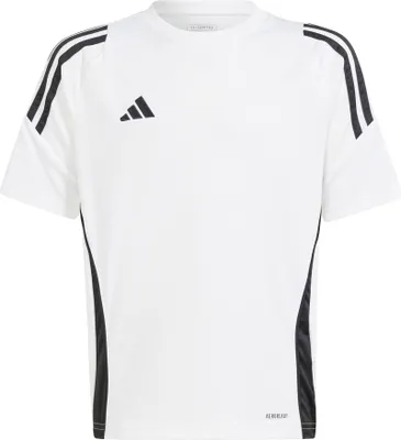 Produktbild von Adidas Tiro 24 T-Shirt Kinder - Weiß / Schwarz  | Größe: 152