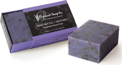 Produktbild von The Highland Soap Company Seife Wild Nettle & Heather 190g