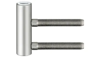Produktbild von Simonswerk V 4400 WF Türband Rahmenteil, Türscharniere Türbeschläge Türbänder, robust und langlebig, Bandhöhe 48,5 mm für Holzzargen mit Anschraubtasche, Stahl schwarz matt