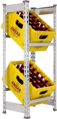Produktbild von Simonrack Kit Simonbottle 2-1000X400X300 Verzinkt