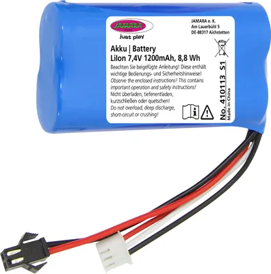 Produktbild von Akku J-Rock Li-Ion 7,4V 1200mAh 8,88Wh