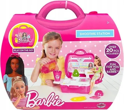 Produktbild von Barbie Smoothie Station Set mit Tragetasche