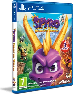 Obrázek produktu pro Activision Blizzard Spyro Reignited Trilogy, PS4, PlayStation 4, E10+ (starší 10 let)